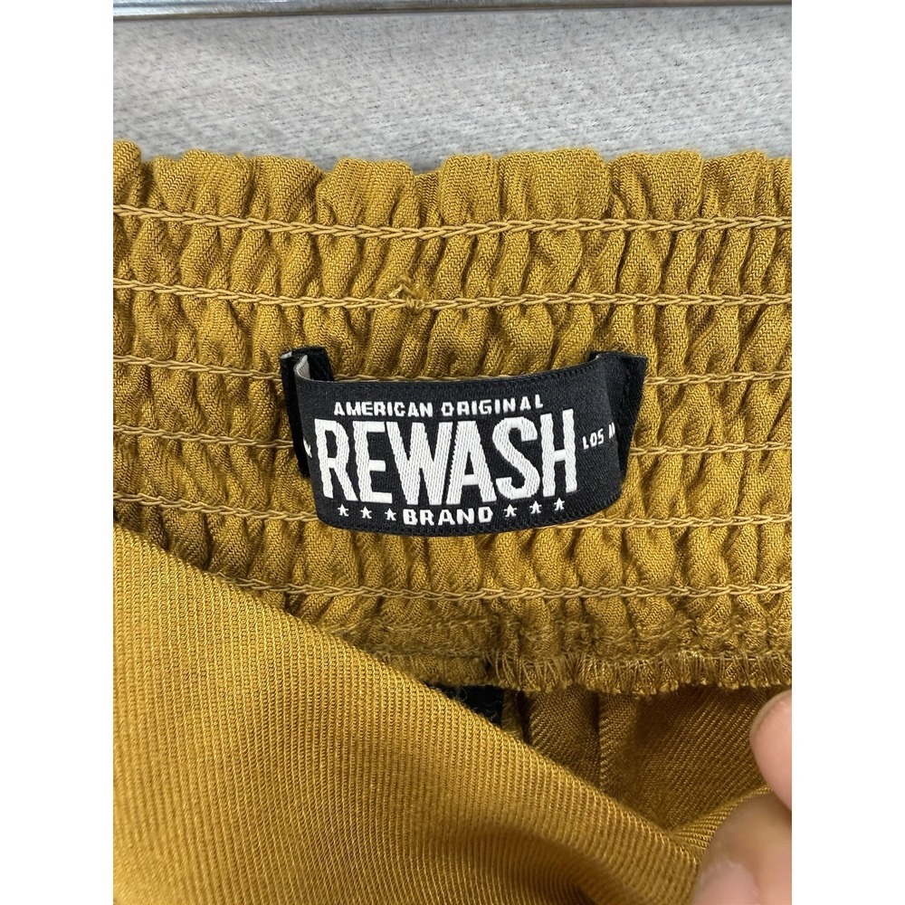 Rewash‎ Yellow Ochre Wide Leg Culottes Palazzo Pants Womens M NWT - Picture 10 of 12